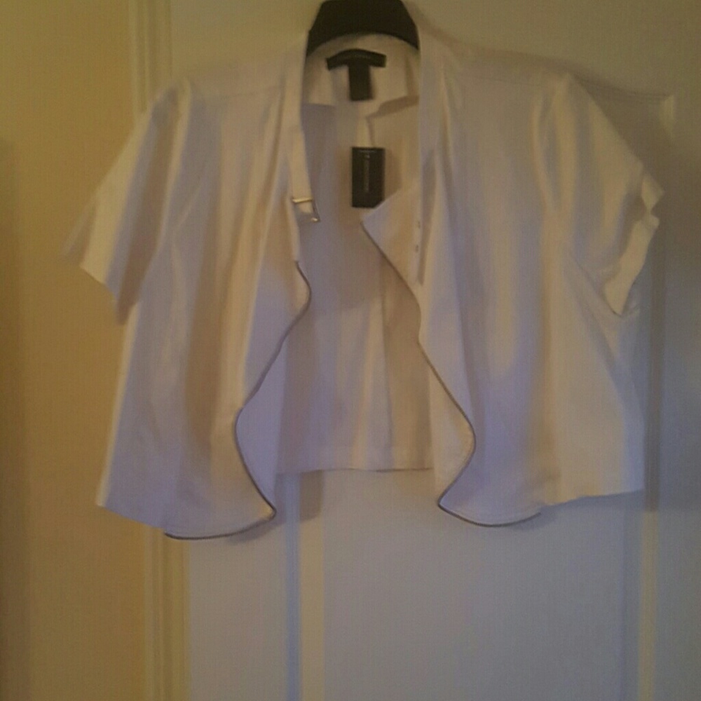 Ashley Stewart crop jacket